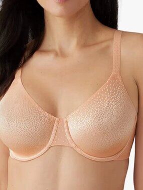 Wacoal Women's Underwired Bra Peach Support Cups Size 38DD NWT